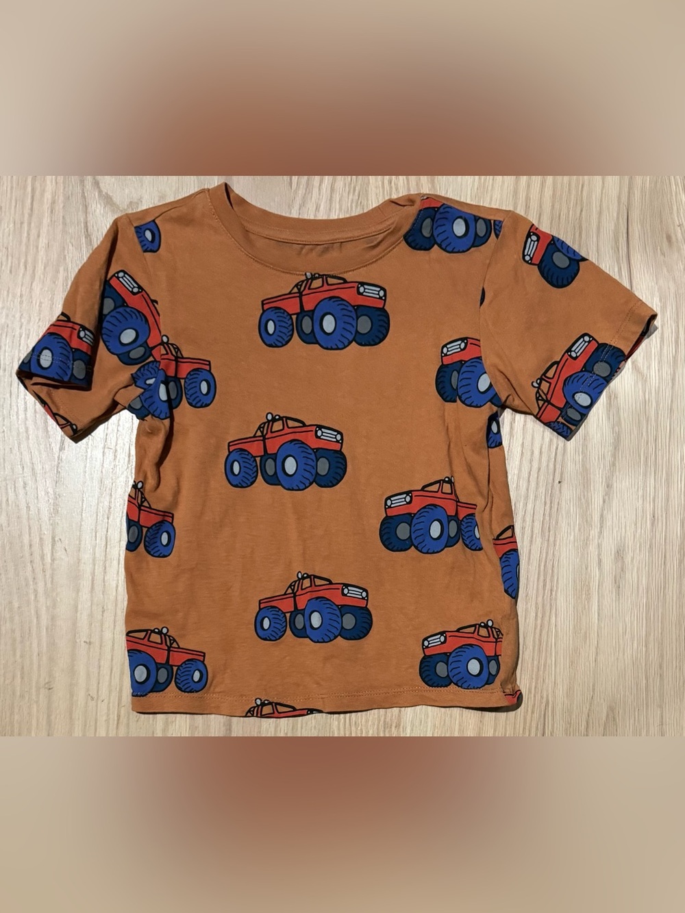Maximus Rex Kids Short Sleeve Monster Truck Tee Top 4 4T